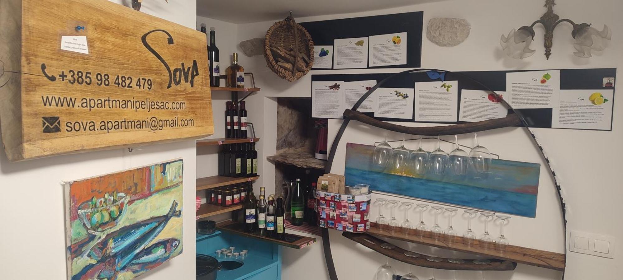 סרסר Apartmani Peljesac Sova מראה חיצוני תמונה